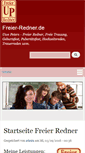 Mobile Screenshot of freier-redner.de